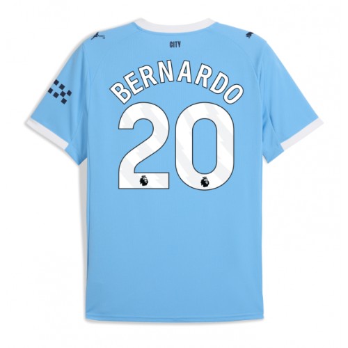 Manchester City Bernardo Silva #20 Hemmatröja 2025-26 Kortärmad Manchester City Bernardo Silva #20 Hemmatröja 2025-26 Kortärmad